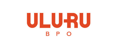 ULURU BPO様のロゴ